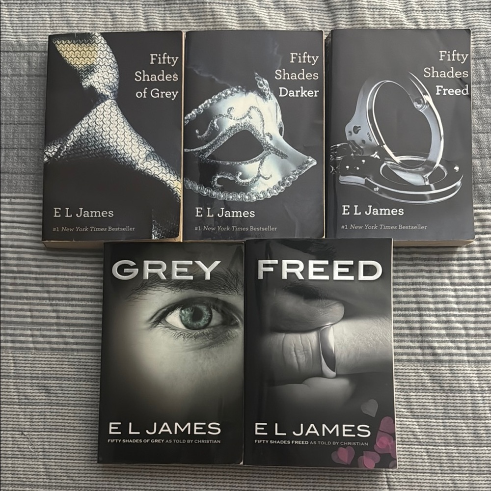 Fifty Shades Book Series Set